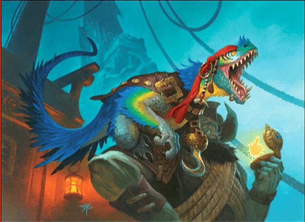 Kamachal, Ship's Mascot