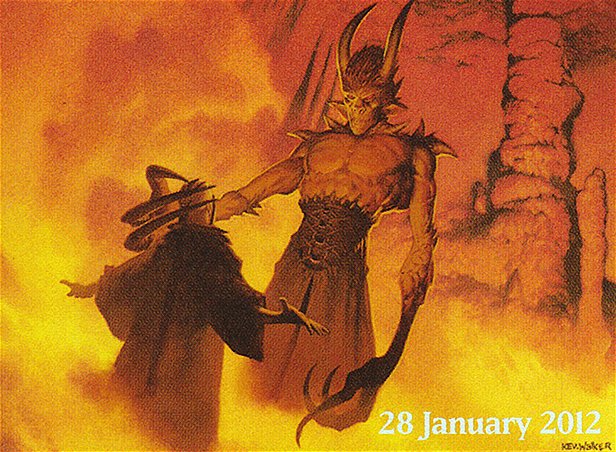 Ravenous Demon // Archdemon of Greed