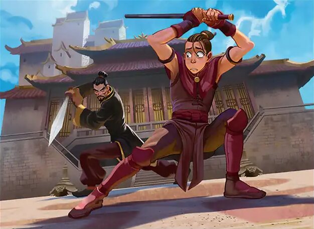 Sokka's Sword Training