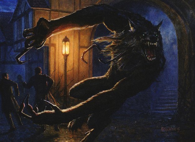 Tangleclaw Werewolf // Fibrous Entangler