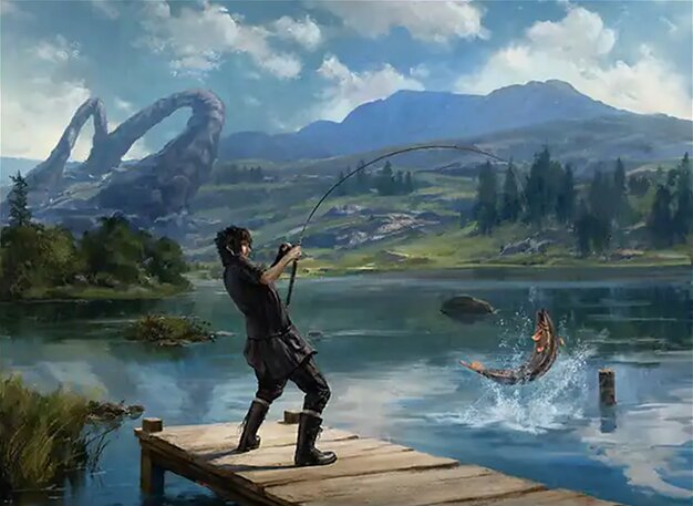 Sidequest: Catch a Fish // Cooking Campsite