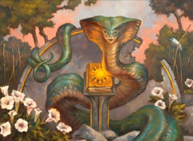 Guardian Naga // Banishing Coils