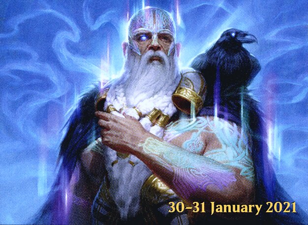 Alrund, God of the Cosmos // Hakka, Whispering Raven