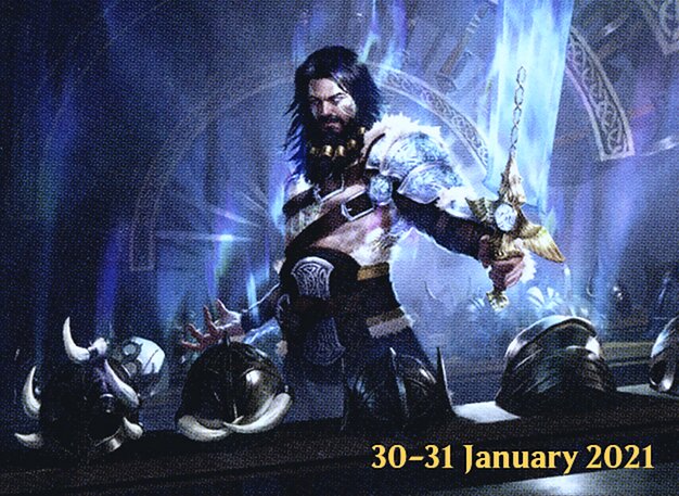 Halvar, God of Battle // Sword of the Realms