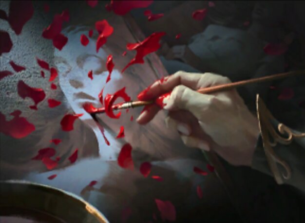 Sanguine Brushstroke