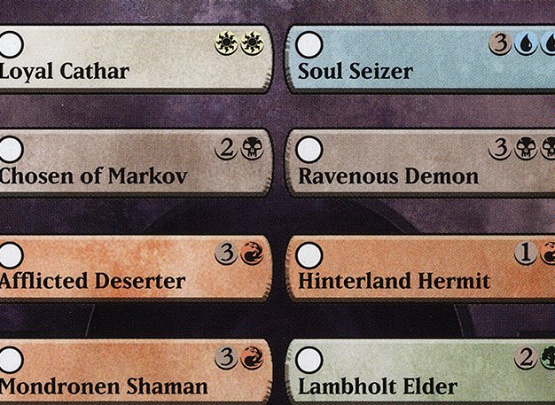 Dark Ascension Checklist